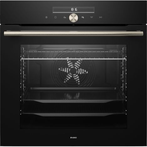 Asko OP86331BG. Dimensione del forno: Largo, Tipo di forno: Forno elettrico, Capacità interna forno totale: 77 L. Posizionamento dell'apparecchio: Da incasso, Colore del prod... - 740347 - OP 86331 BG (1/3)