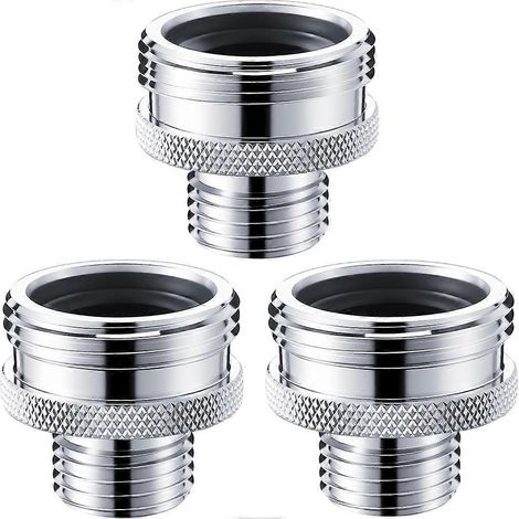 3-teiliges Kugelgelenk-Duscharm-Adapterset, wandelt Vintage-Duscharme der Modelle 14UN und 20UN auf 1/2 Zoll NPT um, zur Umrüstung älterer Modelle. (1/5)