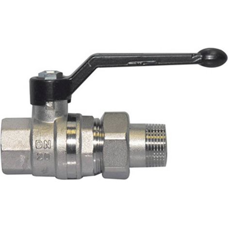Enolgas Valvola a sfera bocchettonata dritta per acqua PN 63 2 con leva  2033N409 (1/2)