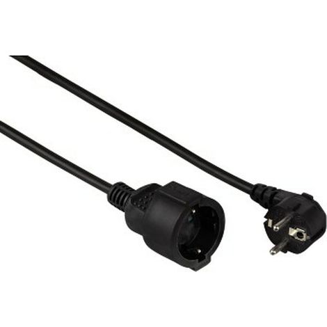 RALLONGE AVEC CONTACT DE PROTECTION ''PROFI'', 5 M, NOIRE HAMA (1/2)