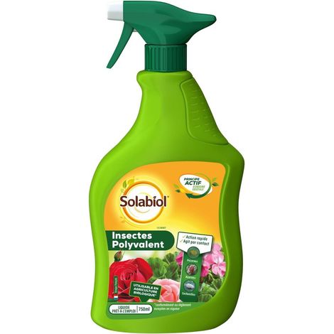 SOLABIOL Trattamento contro gli afidi, per alberi, arbusti e rose 750 ml SOLABIOL (1/3)