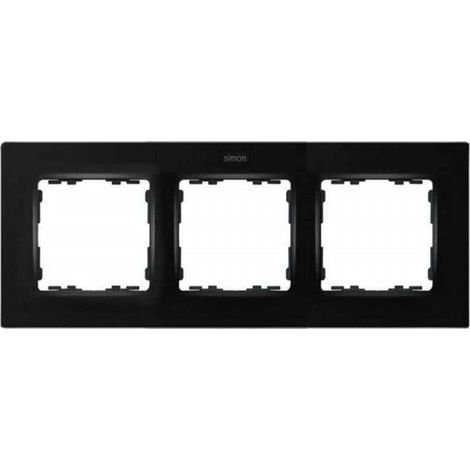Simon 82 Concept Cornice 3 elementi nero opaco SIMON 8200637-098