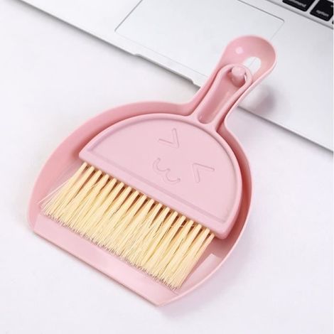 Mini Pelle et Balai, Pelle et Balai en Plastique, Balai de Nettoyage Multifonction avec Trous.