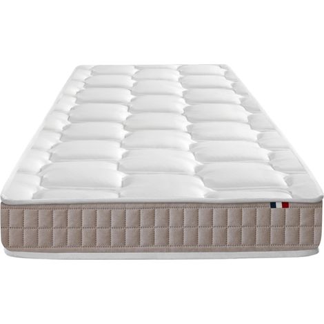 Matelas latex 5 zones ORIGINEL Face hiver/été confort optimal 90 x 190 cm