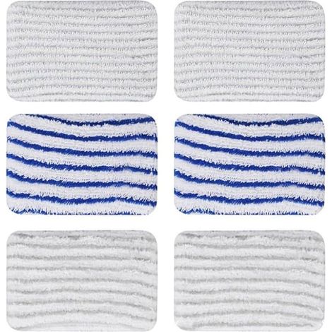 6-teiliges Reinigungs- und Dampfreinigungstuch-Set für den Rowenta Clean & Steam ZR8500 Dampfreiniger (1/4)