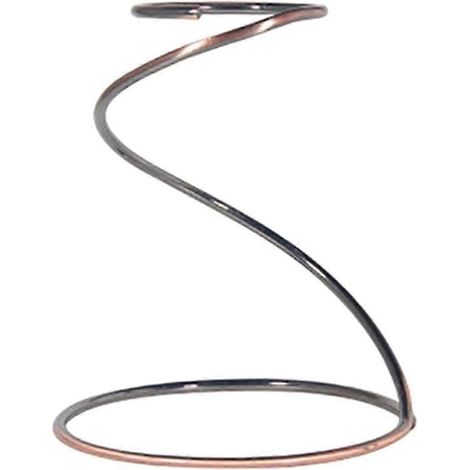 Spiralförmiger Halter für Kaffeefilterbecher aus Metall, kompakt und leicht-Bronze (1/5)