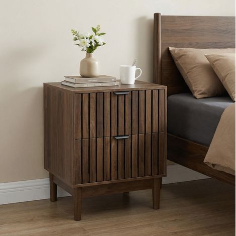 mobile cassettiera 45x39x56 con 2 cassetti stile retro OKMYHOME (1/5)