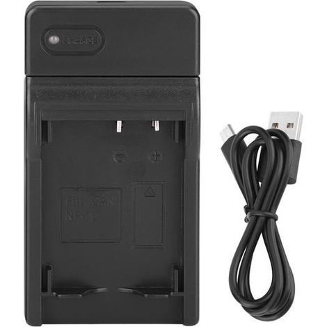 Chargeur de batterie NB-7L pour appareil photo Canon PowerShot G11, G10, SX30, G12 et SX30IS, avec interface micro USB et port de charge unique. (1/5)