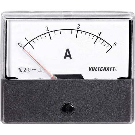 VOLTCRAFT AM-70X60/5A tester da pannello per temperatura AM-70X60/5A 5 A ferro rotante