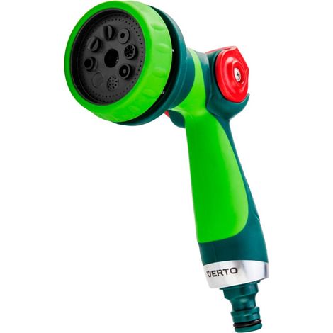 Pistola per irrigazione Verto 15g704 8 funzioni impugnatura ergonomica (1/5)