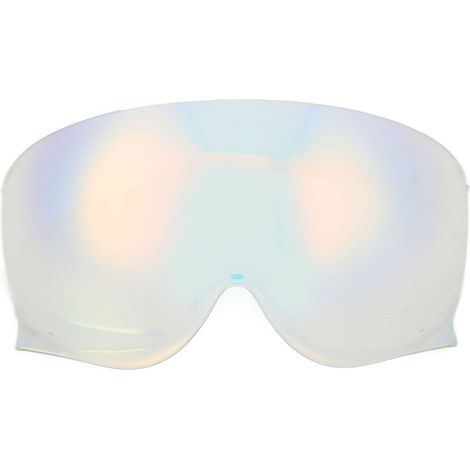 Verre de remplacement pour casque moto JO EX ZERO CJ 3, lentille PC anti-UV et anti-soleil, teinte rouge transparente Revo (1/5)
