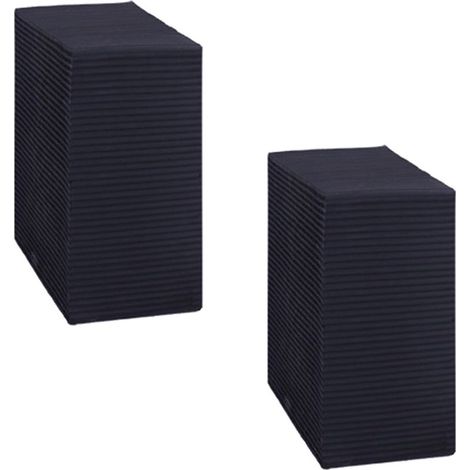 Filtres à Charbon Actif pour Aquarium 2pcs Cube de Filtre Nanomètre Élimination des Odeurs Petite Taille 10x10x5cm - AUTRES