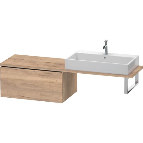 Duravit L-Cube Meuble bas pour console, 1 tiroir, 820x400x547mm,
