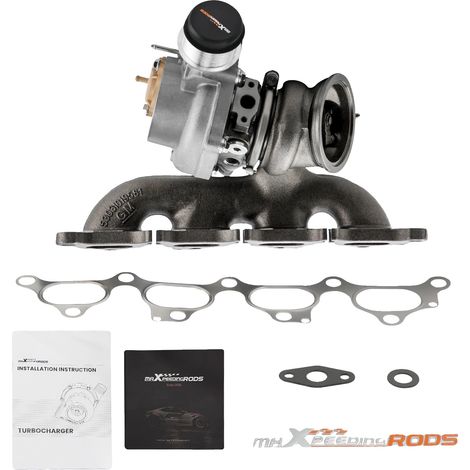 Turbocompressore, 150 CV, 110 kW, compatibile con Z16LET, compatibile con modelli Opel e Vauxhall, cuscinetto a strisciamento, dimensioni 40x32x25 cm (1/5)