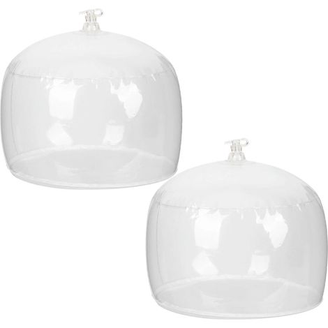 Lot de 2 présentoirs à chapeaux pour enfants, gonflables, à poser sur une table, avec rangement pour chapeaux. (1/4)
