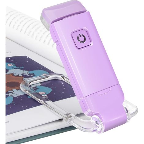 Lampe de lecture LED, intensité réglable, à pince, idéale pour étudier, travailler au lit, faire du travail, des loisirs créatifs ou voyager.-AquaForge (1/5)