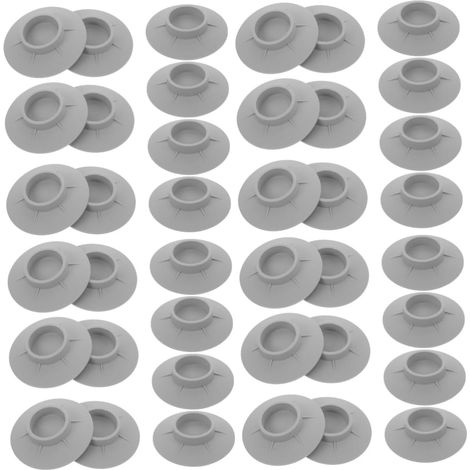 48 Stück Waschmaschinen-Fußmatten, Anti-Vibrations-Pads für Waschmaschine, Waschmaschinen-Fußpolster, Haushaltsgerät-Fußmatten, Waschmaschinen-Fußpolster