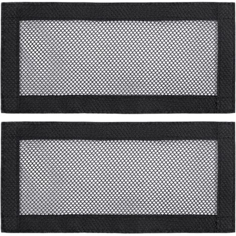 Filet Anti-Poussière Pour Sortie D'Aération Automobile - Maille Polyester - Adapté Sous Siège - 2 Pièces (1/5)