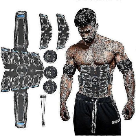 Appareil de fitness pour muscles abdominaux, autocollants pour abdominaux paresseux (1/2)