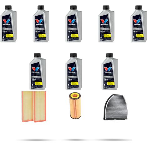 Kit tagliando 3 FILTRI e 8L OLIO compatibile con Mercedes E Coupe Cabrio (A207,C207) 350 CGI 215kw dal 2009 (1/5)