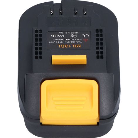 Lithium-Akku-Adapter, Stromanschluss-Konverter für Milwaukee 18V MIL18DL (1/5)