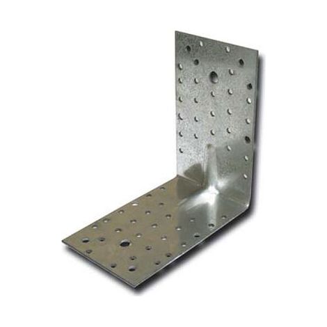 Winkel MA1173, 130x130x100/2,5 mm, Zn, (Konsole) Eckwinkel, verstärkt