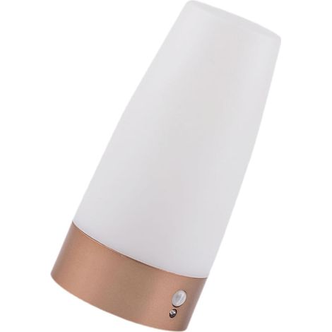 Veilleuse à Piles Détecteur de Mouvement, Lumière LED Blanc 60 Lumens, en Plastique, pour Couloir et Toilettes, Mode Économie D'énergie (1/5)