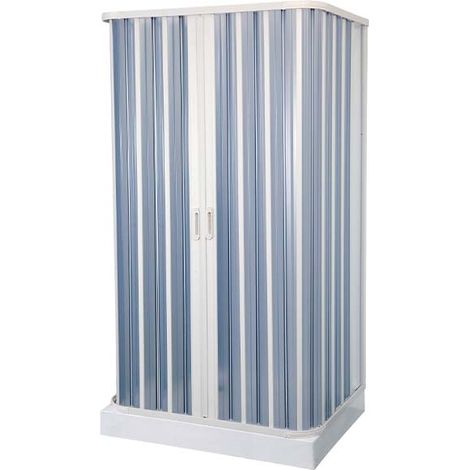 Box Doccia a 3 lati cm 75 x 75 x 75 H.184 con apertura RIDUCIBILE (1/3)