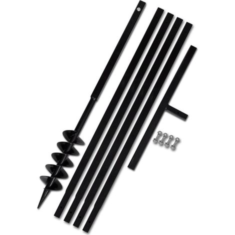 Bêche et tarière manuelle 100 mm avec rallonge mèche outils garage atelier bricolage
