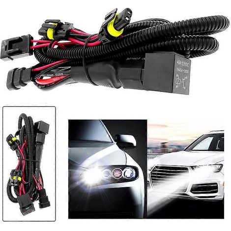pièce pour 9005 9006 H1 H13 H7 H8 H9 H11 Xenon HID Faisceau de câbles Câble Contrôleur de lumière Adaptateur Connecteurs Relais de lumière HID Faisceau de câbles ( 9005(HB3)) (1/5)