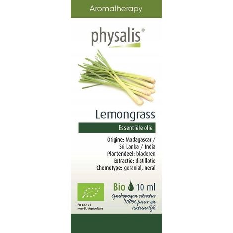 Aceite esencial de hierba limón (Physalis) 10 ml