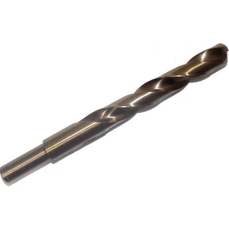 PUNTA TRAPANO PER ACCIAIO METALLO FERRO KRINO HSS-COBALTO 5% DIN 338 CODOLO RID - Misura Ø 14 mm (1/2)