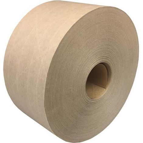 Nassklebeband Breite 70mm Länge 150m gitterverstärkt Pflanzenleim TRANSPAK