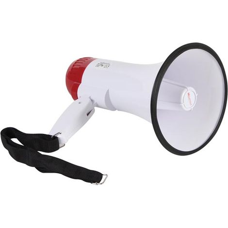 Velleman MP10SR megafono per interni/esterni 10 W Rosso, Bianco (1/2)