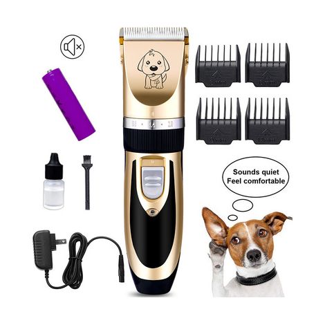 Tondeuse rechargeable pour chiens, tondeuse à poils Teddy, tondeuse à poils pour chats, animaux de compagnie-AquaForge (1/2)