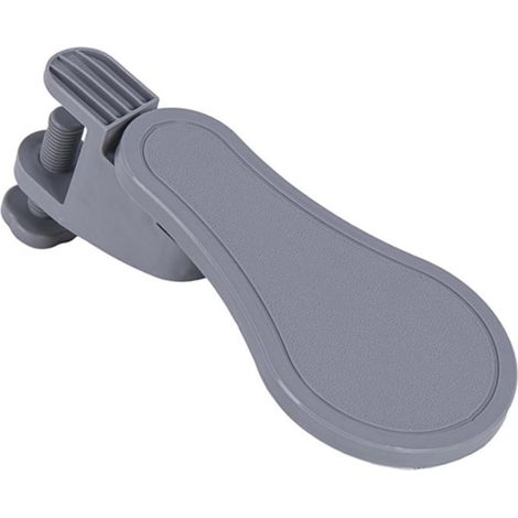 Poggiagomito ergonomico da scrivania per computer, supporto per braccio e polso girevole, poggiapolsi con tappetino per mouse integrato, estensore per polso per ufficio domestico 9,4 × 5 pollici (Grig (1/5)