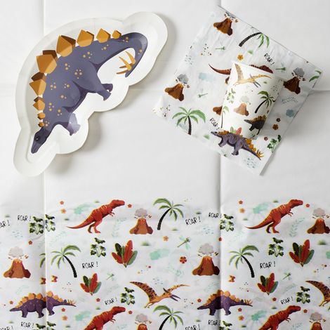 Nappe En Papier Dinosaure 137x183cm (1/2)