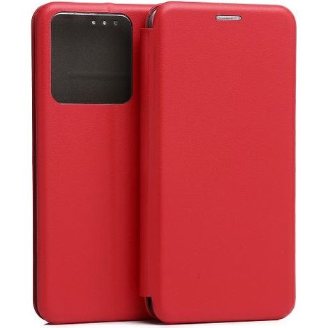 Beline Case Book Magnetische Hülle für Xiaomi Redmi Note 13 5G rot