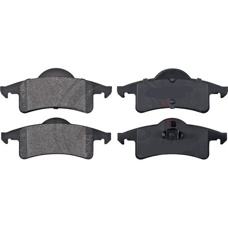 KIT PASTIGLIE FRENO POSTERIORI compatibile con JEEP GRAND CHEROKEE II (WJ,WG) / PASTIGLIE FRENANTI AUTO OEM FDB1524 , / SOSTITUZIONE DIRETTA / BASSA POLVERE / SILENZIOSO (1/4)