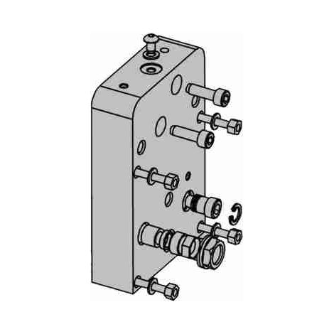 Unité de commande de bride supérieure J275ha Faac 630026 Pièce de rechange d'origine Garantie