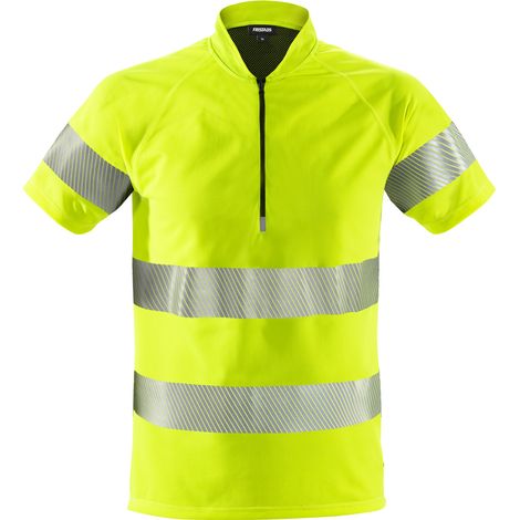 FRISTADS 131221-130 High Vis 37.5® T-Shirt Kl. 2 7117 TCY Gr.4XL Warnschutz-Gel (1/2)