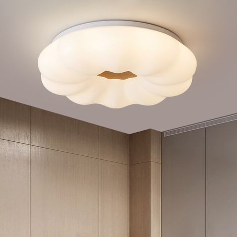 Plafonnier LED moderne 3 températures de couleur à variation continue avec télécommande pour chambre d’enfant, salon et chambre (1/5)