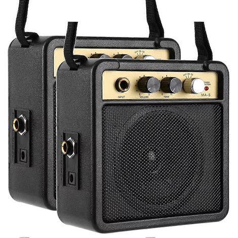 Amplificateur de guitare miniature TOP avec haut-parleur à clip arrière, accessoires pour guitares acoustiques et électriques. (1/5)