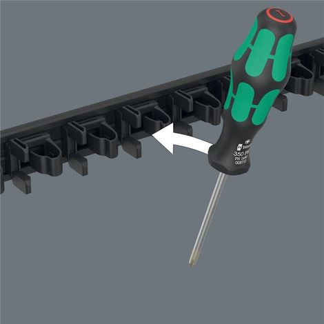 Wera 05136414001 Barra Magnética Negra 400 mm (1/3)