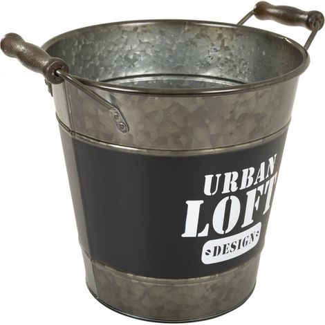 Cubo cubitera de metal plateado d23/25x23/28 (1/3)