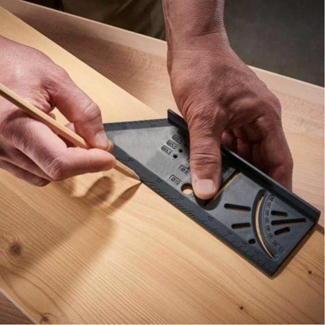 Supply a multifunctional woodworking three-dimensional positioning ruler, a 3D angle measuring and shape ruler (1/5)