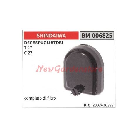 Coperchio filtro aria SHINDAIWA per decespugliatore  T 27 C 27 006825