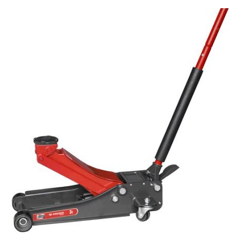 Facom – Cric rouleur compact extra-plat 3 tonnes – Hauteur de levée 100 à 533 mm – Pédale d’approche rapide – Patin en acier et caoutchouc inclus (1/5)