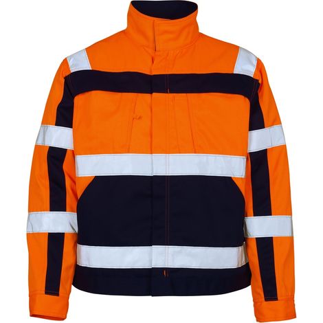 Mascot SAFE COMPETE Warnschutzjacke Cameta Gr. M orange/marine