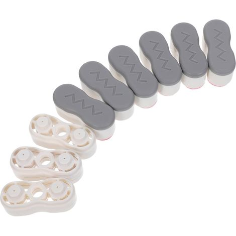 6er Set selbstklebende Bidet Stopfen und WC Sitz Trennpads